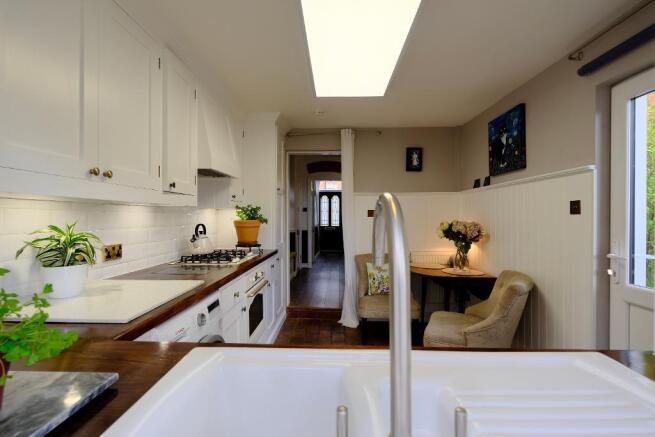 Stylish framed kitchen