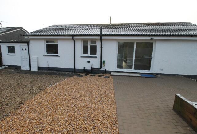 Rear of property