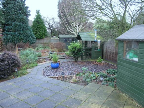 Southh facing garden