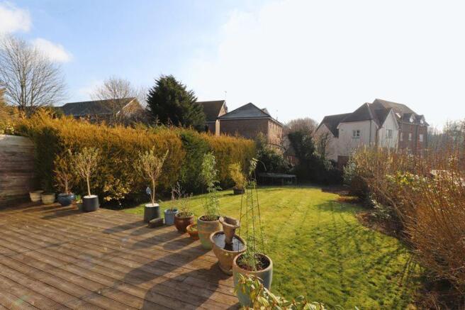 Rear garden