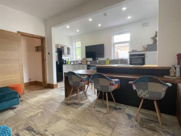Open plan kitchen