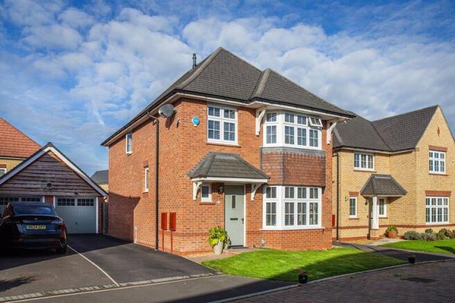 4-bed detached on Taunton Place, Henhull, Nantwich, £416,500