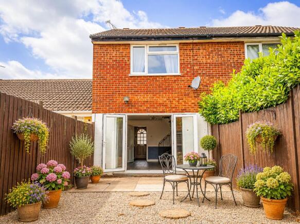 Rear garden
