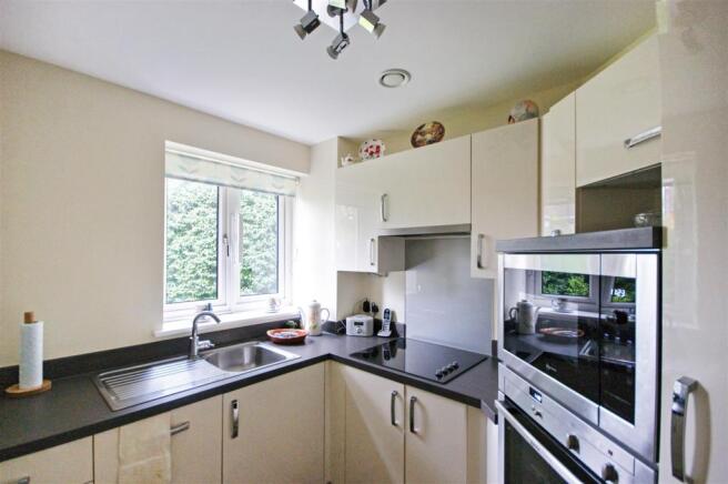 Kitchen overlooking the garden
