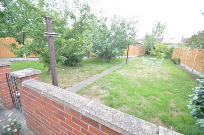 Rear garden