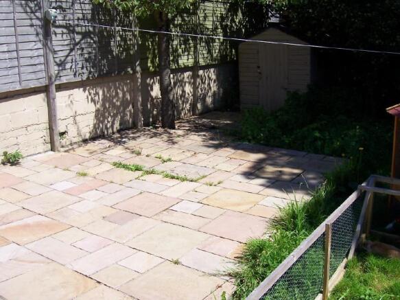 Rear garden