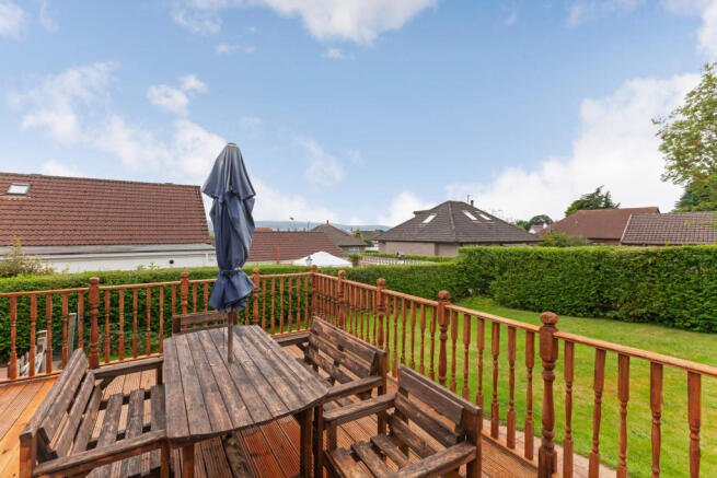 Rear patio