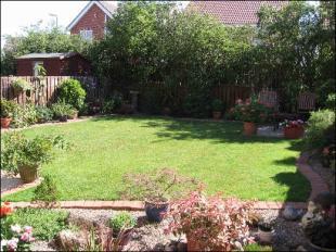 Rear garden