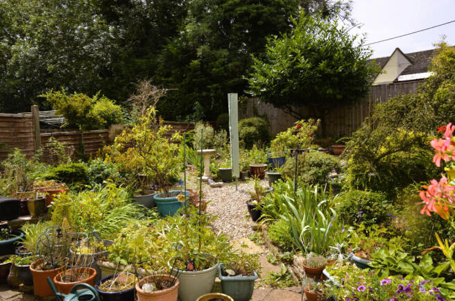 Rear garden