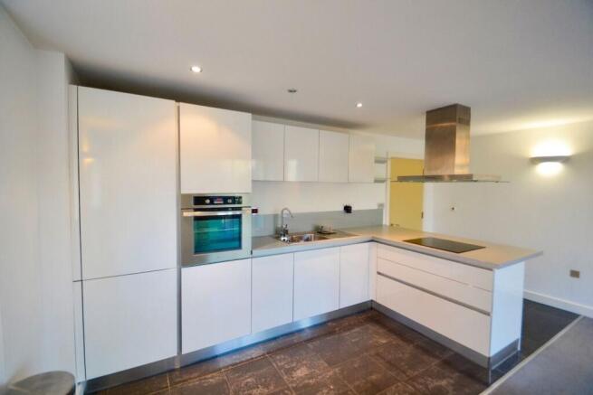 Living Area & Kitchen