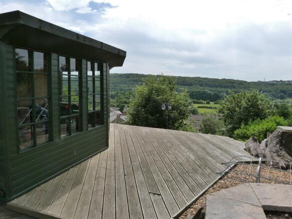 Rear garden/views