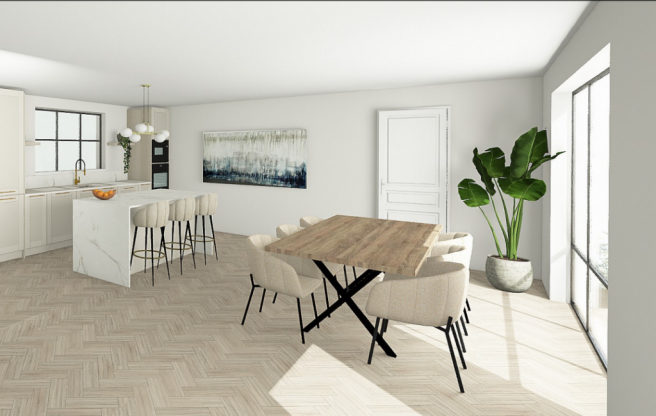 Plot 5 CGI kitchen