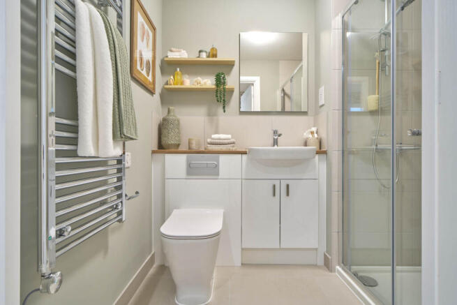 Show home shower room