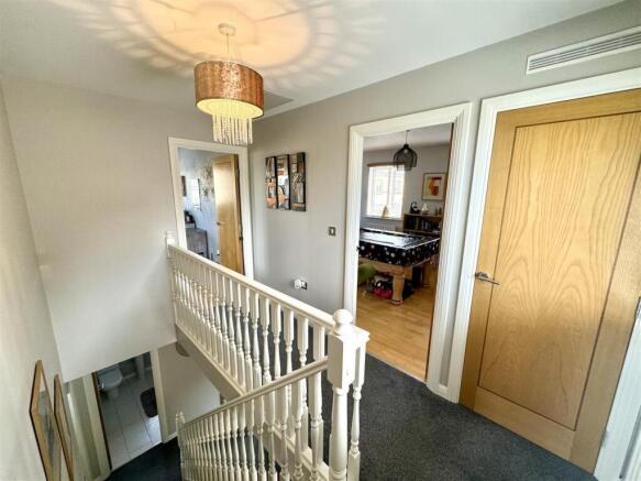 SECOND FLOOR STAIRS AND LANDING