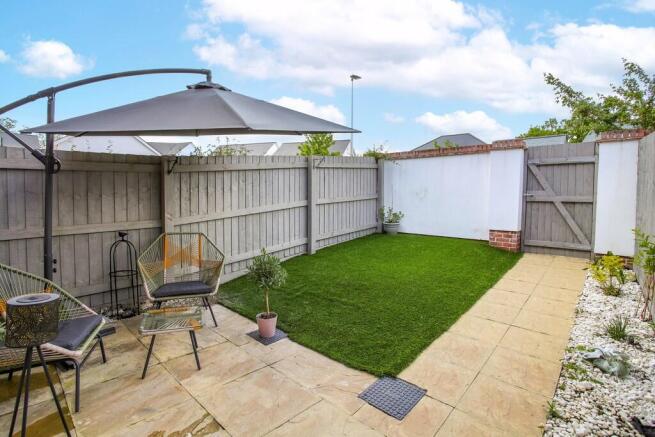 Rear garden
