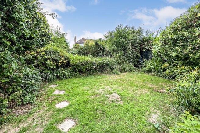 Rear garden