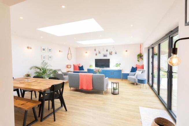 Family Room/Dining Room Area