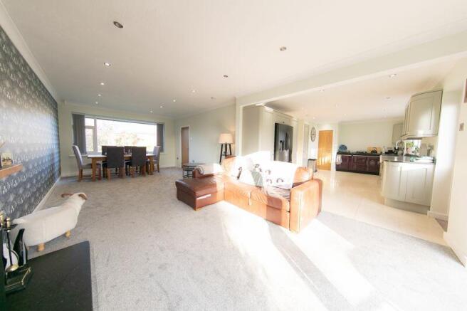 Fantastic open plan living arrangement