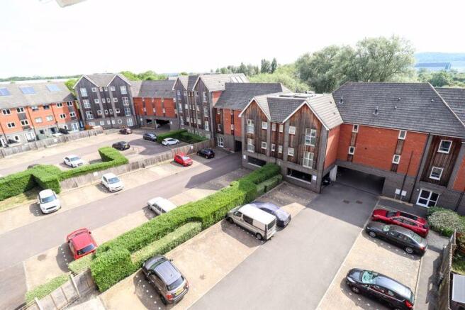 Aerial View Of Parking