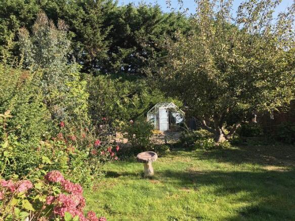 Rear garden