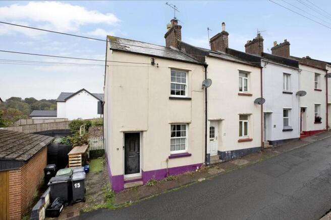 2-bed terraced on Badlake Hill, Dawlish, EX7, £260,000