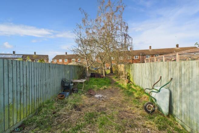 Rear of Property