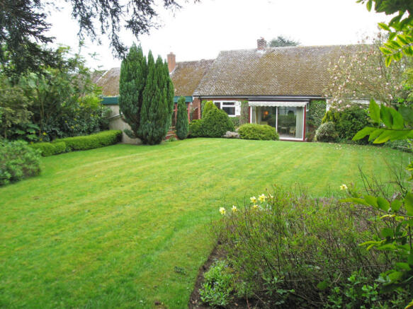 Rear garden