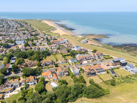 Ariel view beach