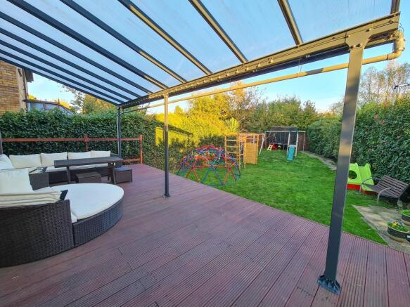 decked terrace