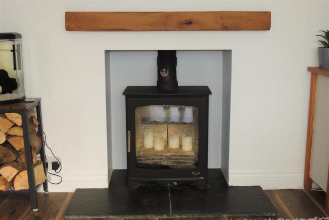 Log burning stove