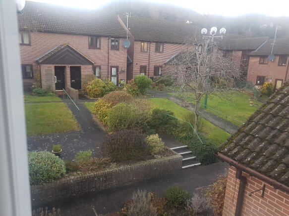 Communal garden area