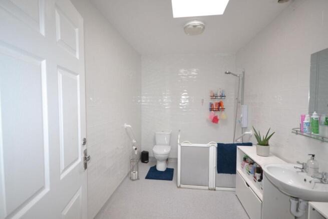 Ground floor wet room