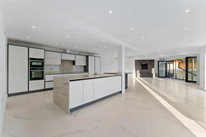 Kitchen - Living - Dining