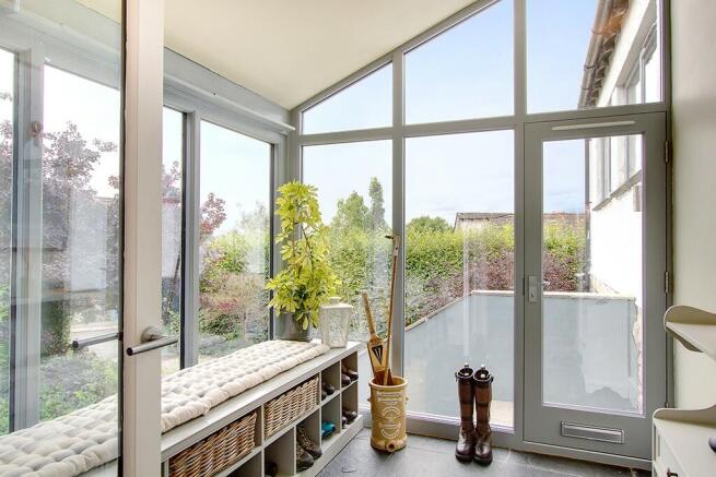 Entrance porch