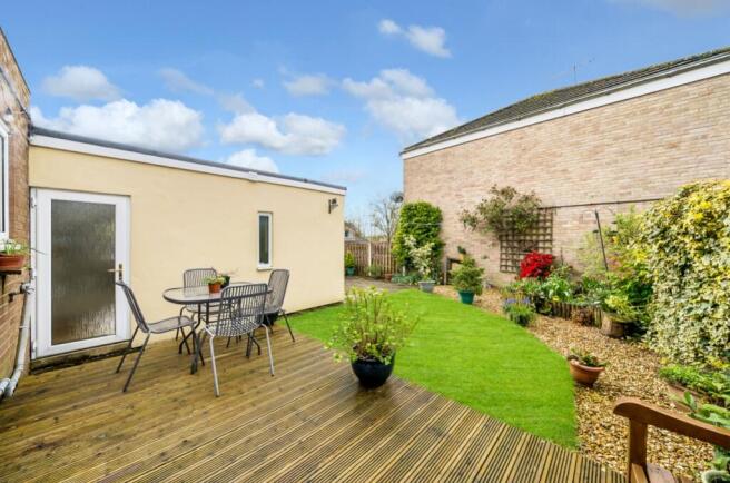 South Facing Rear Garden 