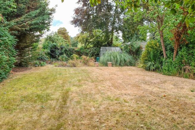 Rear part of garden