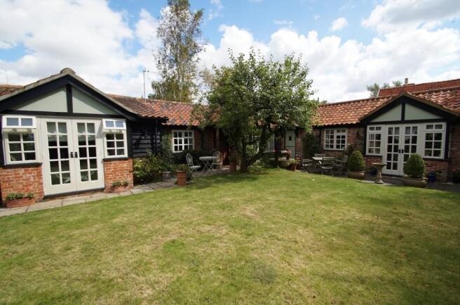 Rear of cottage