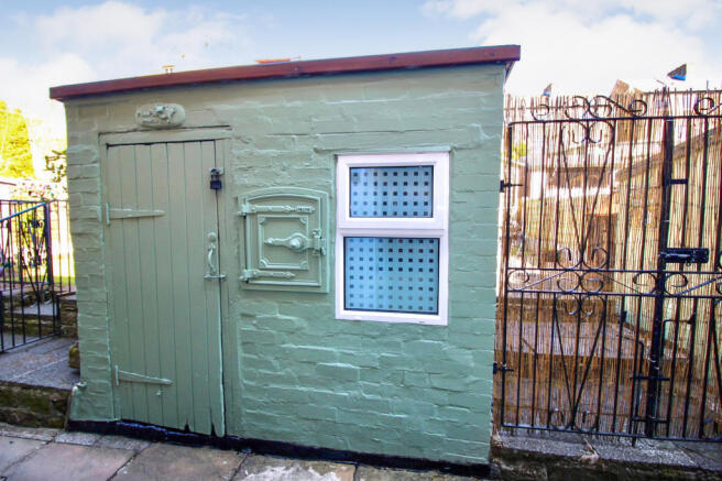 Rear Storage Shed