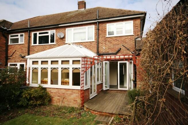 Rear of Property