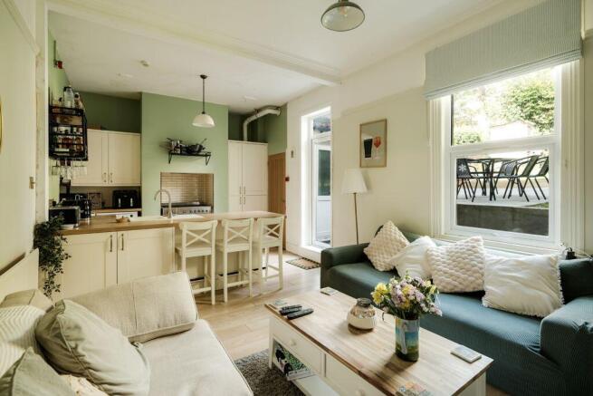 Kitchen/Dining/Sitting room