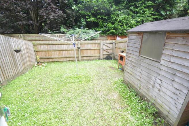 Rear garden