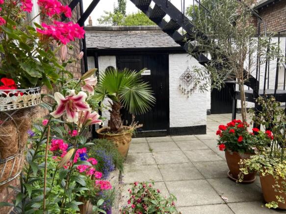 Courtyard in bloom