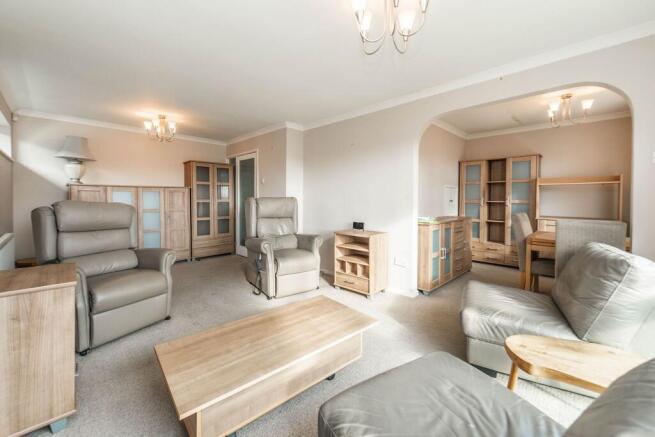 SITTING ROOM AND KITCHEN