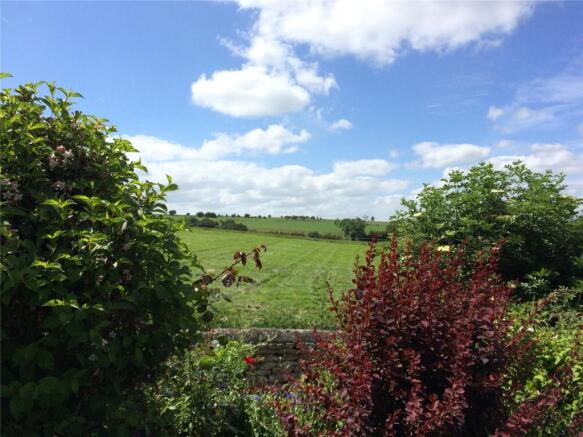 View over fields