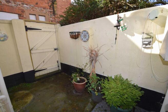 Rear Courtyard