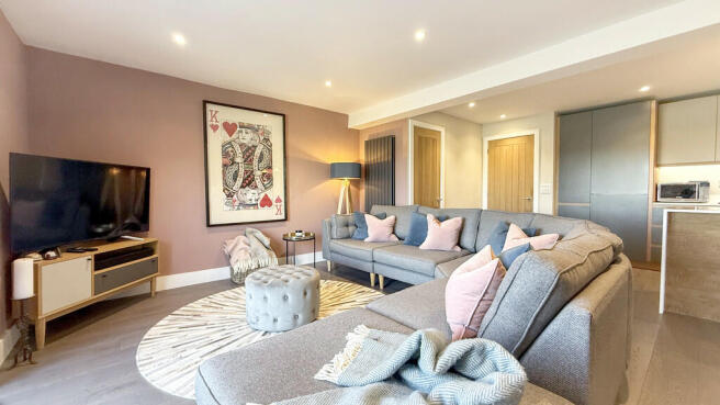 Open plan living ...