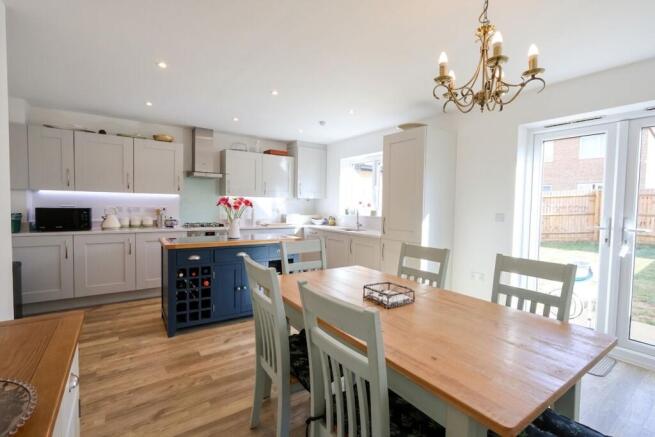 KITCHEN/DINING/LIVING ROOM