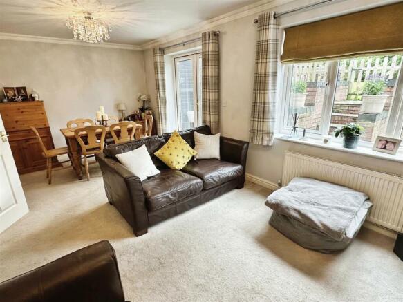Lounge with through Dining Room