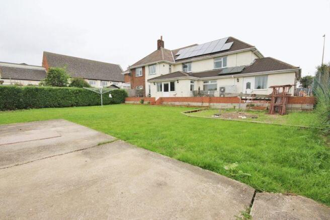 Rear garden