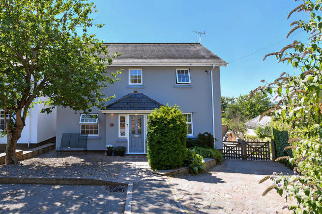 Front Elevation and Driveway